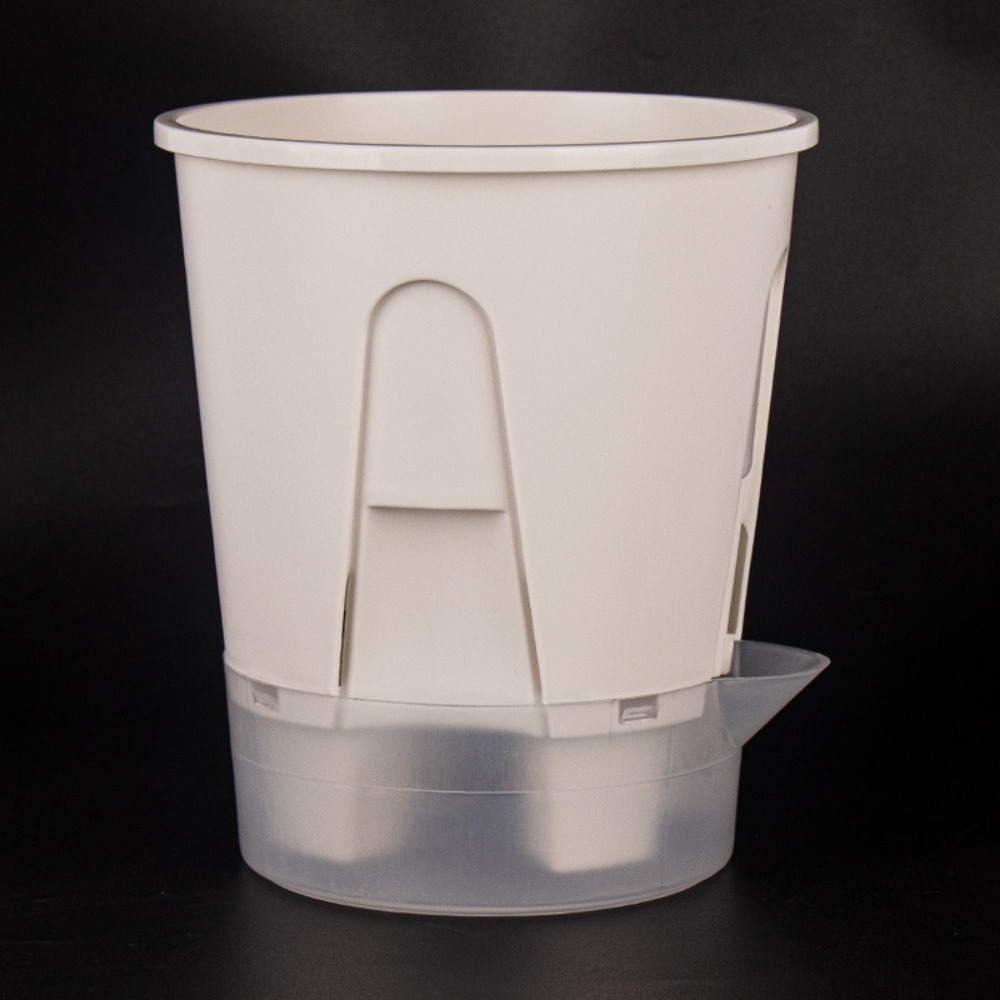 プラスチック製自動吸水植木鉢、厚底水耕栽培植木鉢、背の高い排 - Aloe Vera Pot のレビューと価格